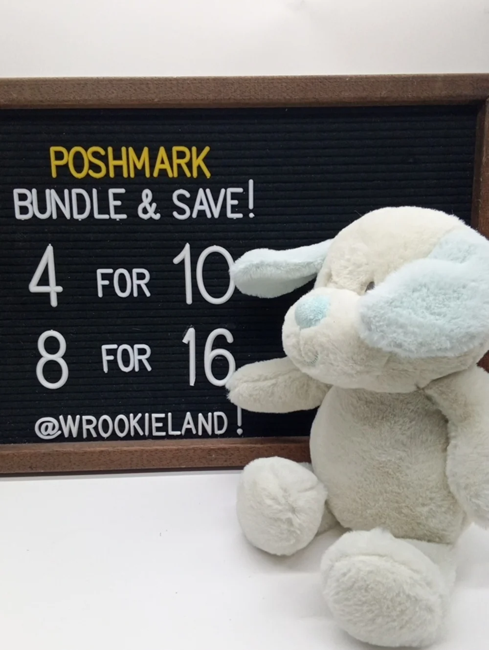 Rattle Bear Blue\Cream Plush